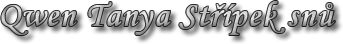 Qwen Tanya Střípek snů